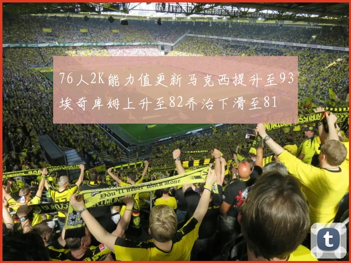 76人2K能力值更新马克西提升至93埃奇库姆上升至82乔治下滑至81