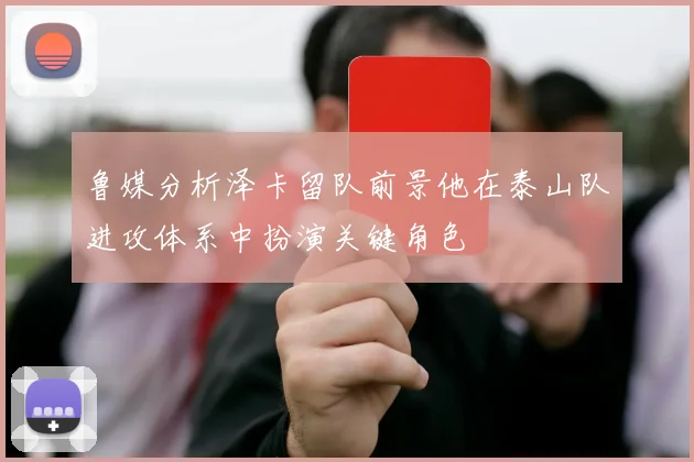 鲁媒分析泽卡留队前景他在泰山队进攻体系中扮演关键角色